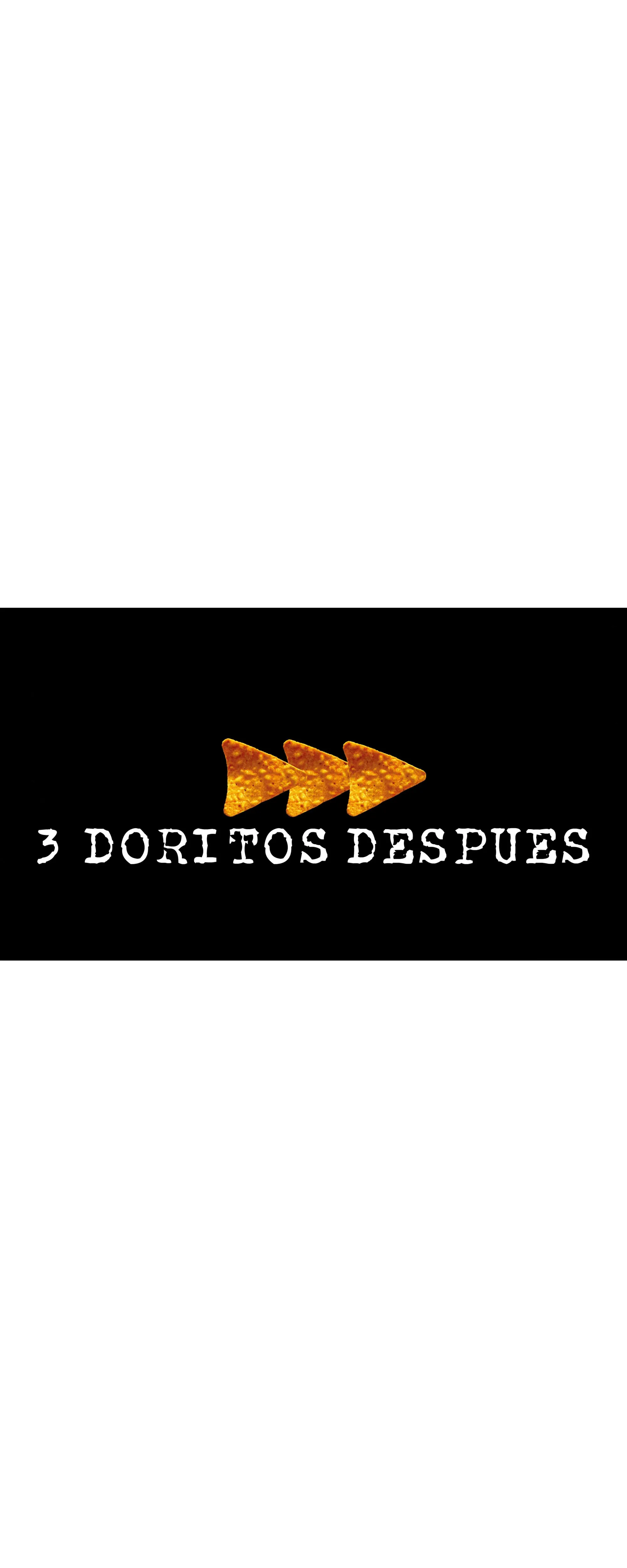 Plantilla de Tres doritos después y antes