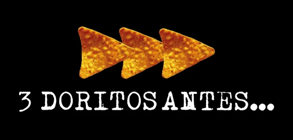 Plantilla de Tres doritos después y antes