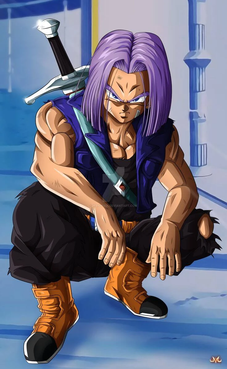 Plantilla de Trunks sentado (editala vos hdtpm)