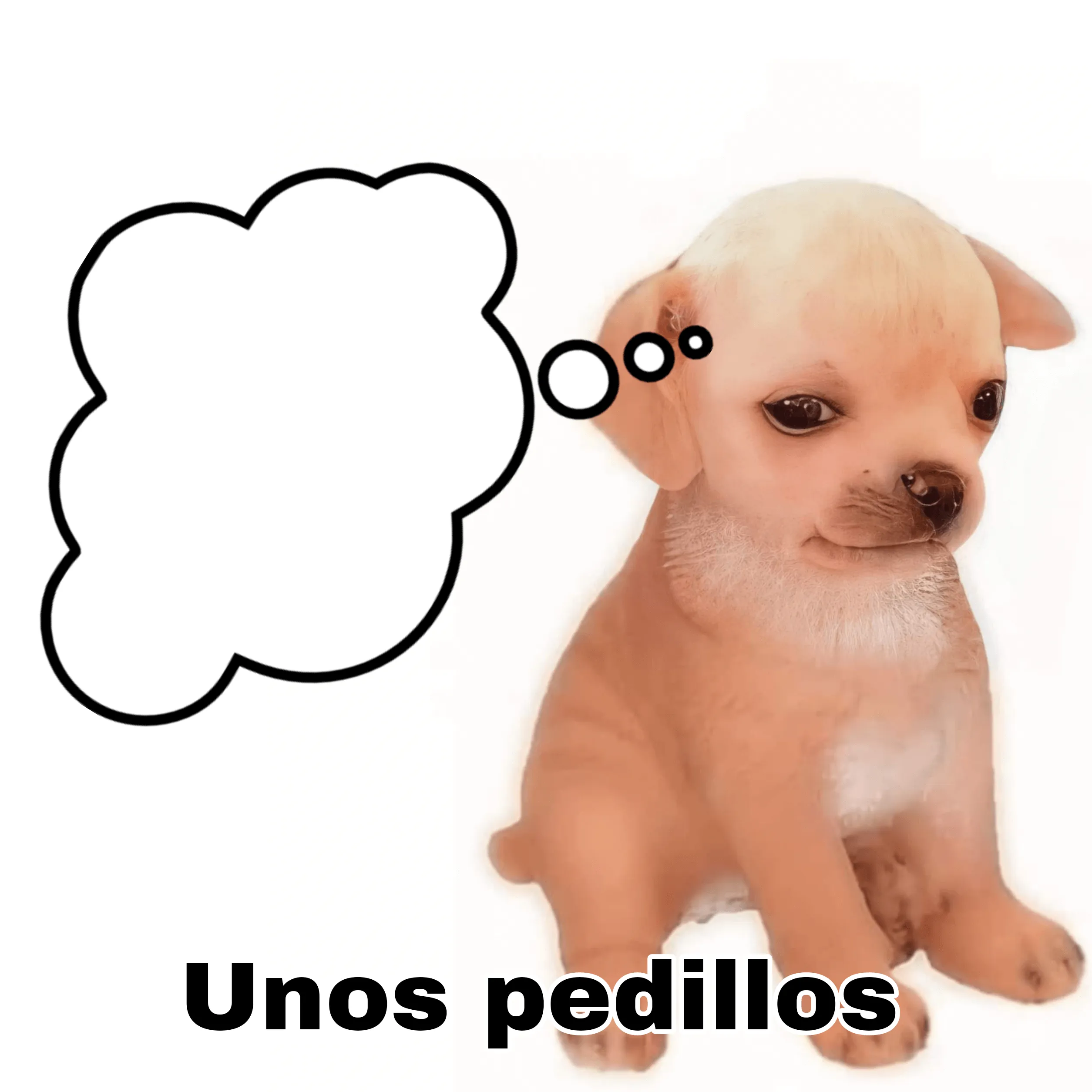 Plantilla de Unos pedillos