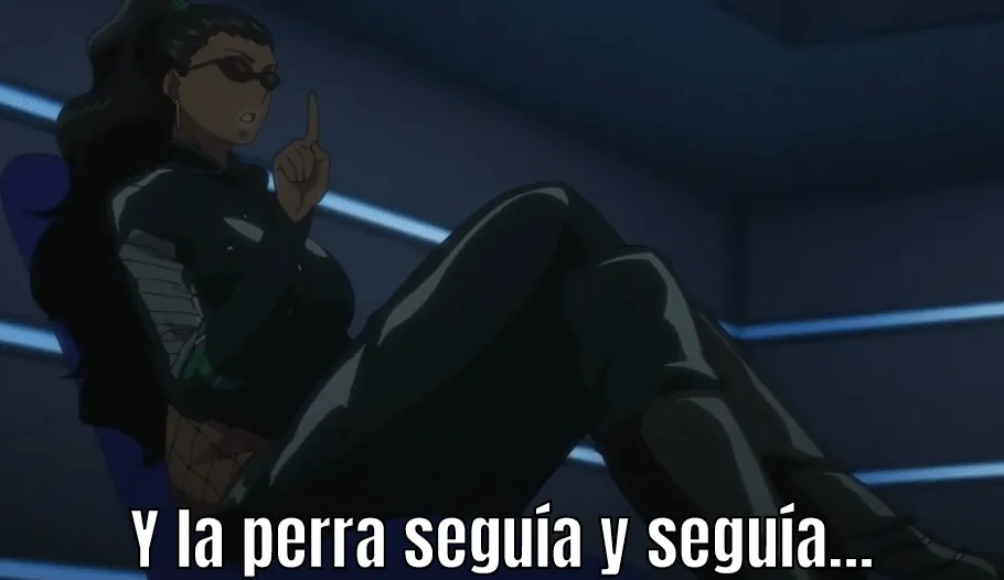 Plantilla de Y la perra seguía y seguía... (Versión anime)