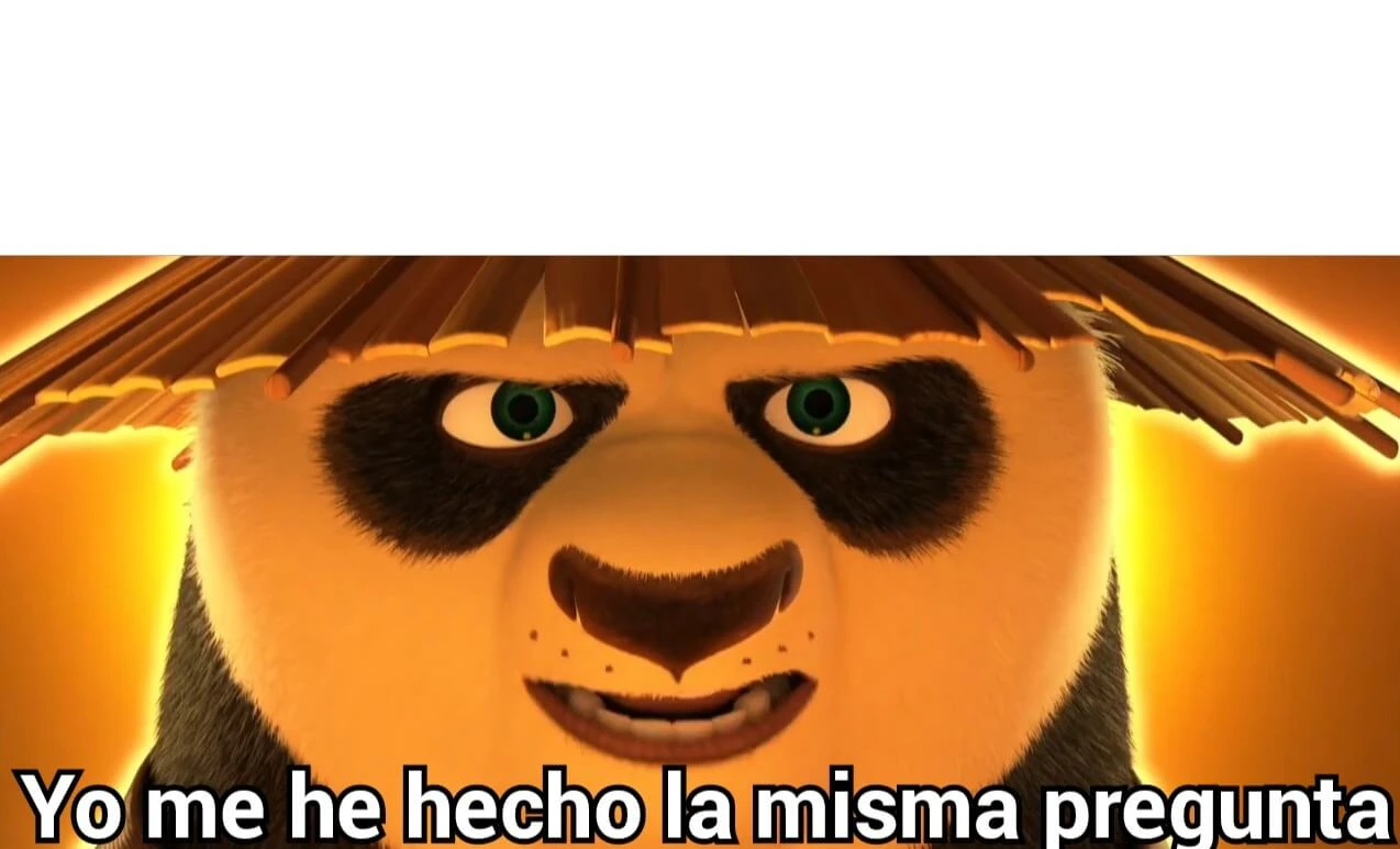 Plantilla de Yo me he hecho la misma pregunta