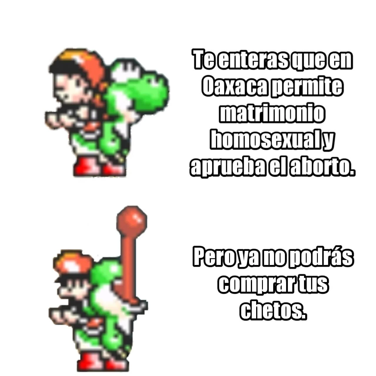 Plantilla de Yoshi tranquilo, Yoshi Gritando